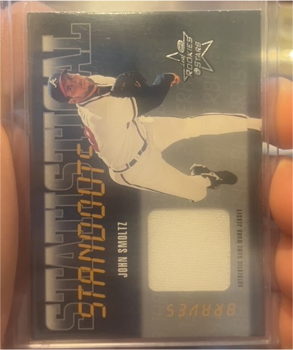 2002 Leaf Rookies & Stars Statistical Standouts #SS-15 John Smoltz — front