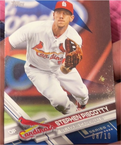 2017 Topps #260 Stephen Piscotty — front