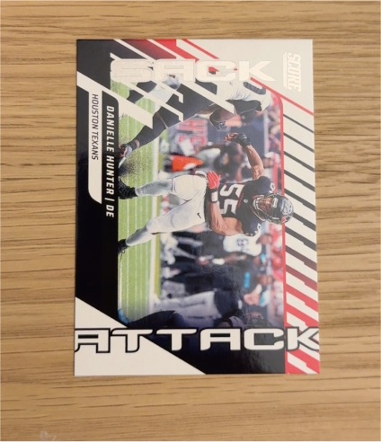 2025 Score Sack Attack #6 Danielle Hunter — front