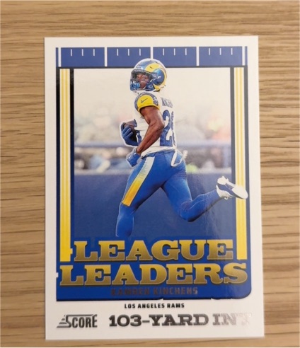 2025 Panini Score #10 Kamren Kinchens League Leaders — front