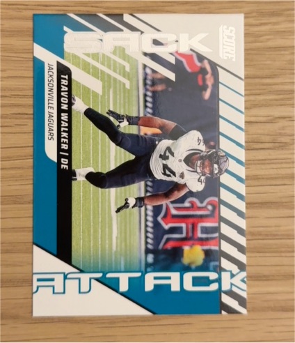2025 Panini Score Sack Attack #15 Travon Walker — front