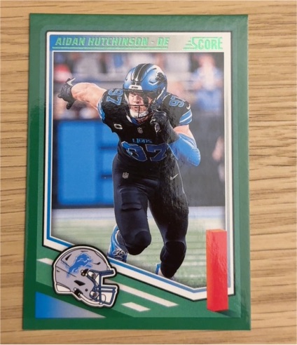 2025 Panini Score #41 Aidan Hutchinson — front