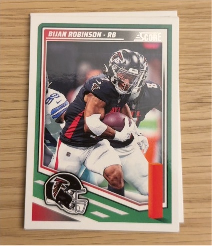 2025 Panini Score Football #223 Bijan Robinson — front
