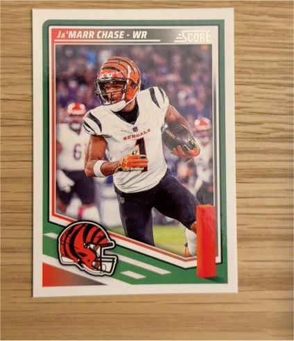 2025 Panini Score #13 Ja'Marr Chase — front