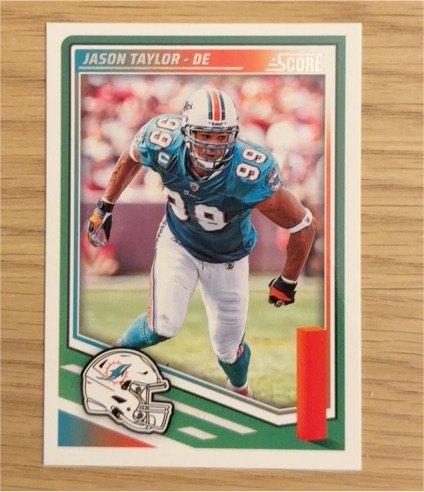 2025 Score Base Jason Taylor Miami Dolphins #175 — front