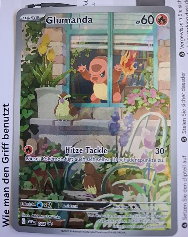 2023 Pokémon SVP 044 Glumanda — front