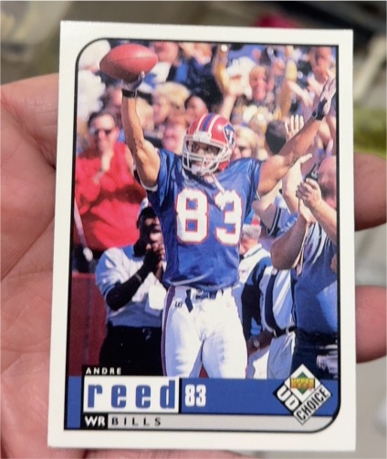 1998 Upper Deck Choice #83 Andre Reed — front