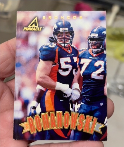 1997 Pinnacle #136 Bill Romanowski — front