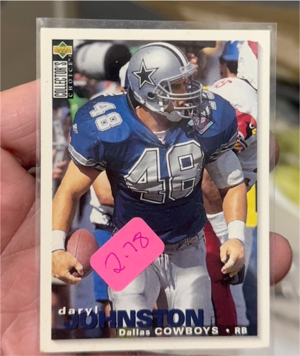 1993 Upper Deck Collector's Choice #48 Daryl Johnston — front