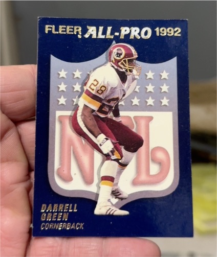 1992 Fleer All-Pro #20 Darrell Green — front