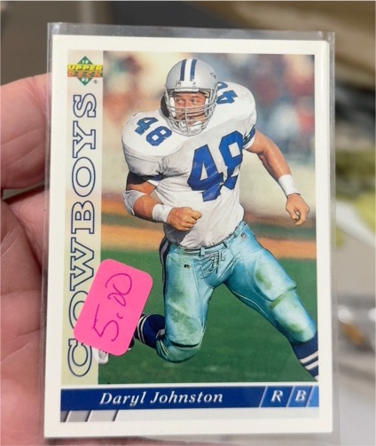 1993 Upper Deck #142 Daryl Johnston — front