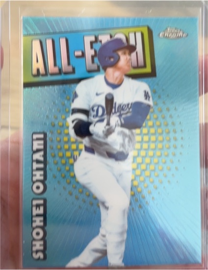 2025 Topps Chrome #CAE-1 Shohei Ohtani All-Etch — front