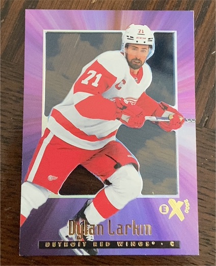 2023-24 Upper Deck SkyBox E-X 2000 #35 Dylan Larkin — front