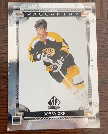 2024-25 Upper Deck SP Authentic Pageantry #P-71 Bobby Orr — front