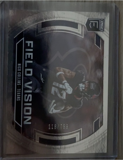 2025 Donruss Elite #3 Nico Collins Field Vision — front