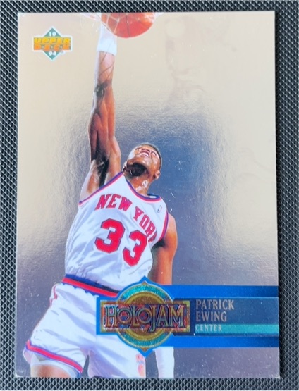 1993-94 Upper Deck Holojam #H18 Patrick Ewing — front