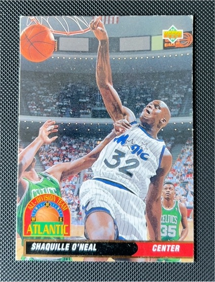 1992-93 Upper Deck #AD1 Shaquille O'Neal All-Division Team — front
