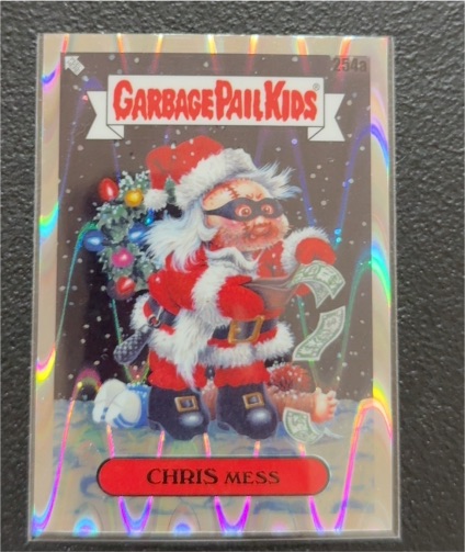 2024 Topps Chrome Garbage Pail Kids Series 7 #254a Chris Mess — front