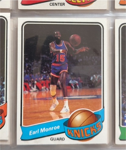 1979-80 Topps #8 Earl Monroe — front