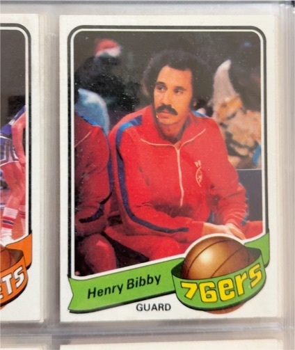 1979-80 Topps #3 Henry Bibby — front