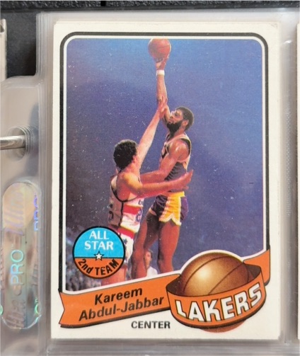 1972 Topps #50 Kareem Abdul-Jabbar — front