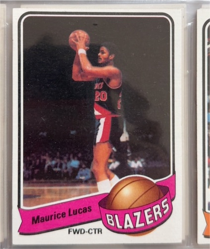 1979-80 Topps #26 Maurice Lucas — front
