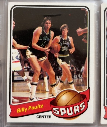 1979 Topps #22 Billy Paultz — front
