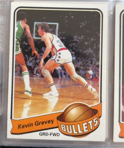 1979-80 Topps #34 Kevin Grevey — front