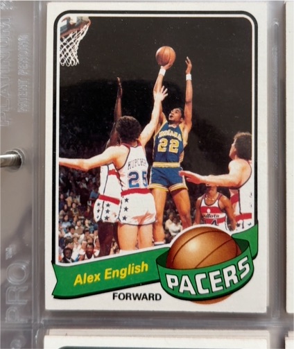 1979-80 Topps #31 Alex English — front