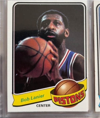 1979 Topps #58 Bob Lanier — front