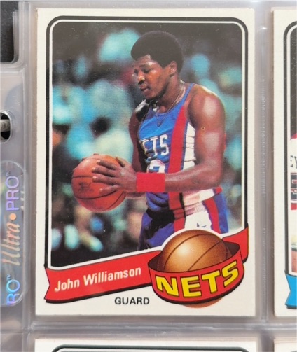 1979-80 Topps #55 John Williamson — front
