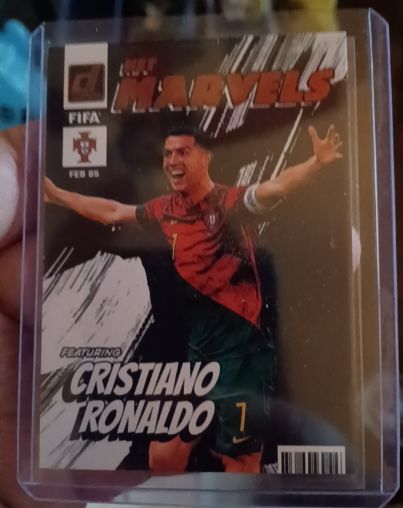 2022-23 Panini Donruss Net Marvels #18 Cristiano Ronaldo — front