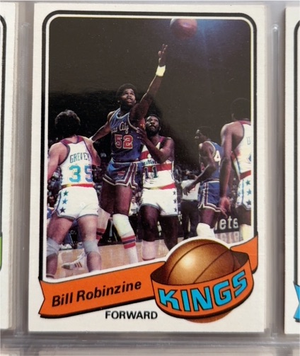 1979-80 Topps #68 Bill Robinzine — front