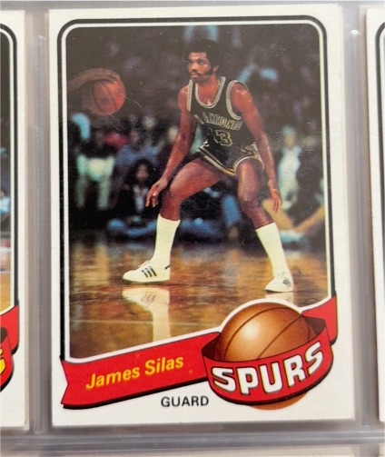 1979-80 Topps #74 James Silas — front