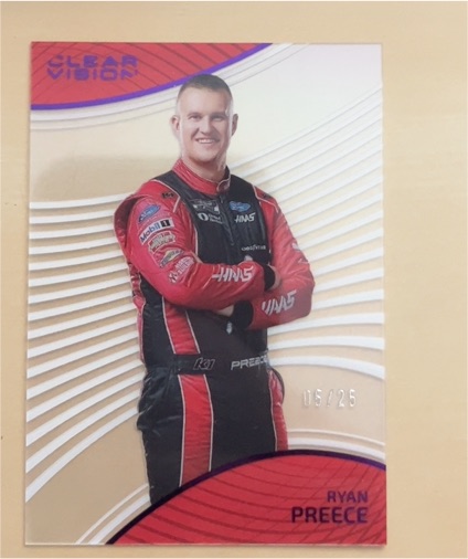 2023 Panini Chronicles #27 Ryan Preece Clear Vision — front