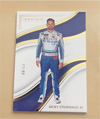 2023 Panini Chronicles #74 Ricky Stenhouse Jr Immaculate Collection — front