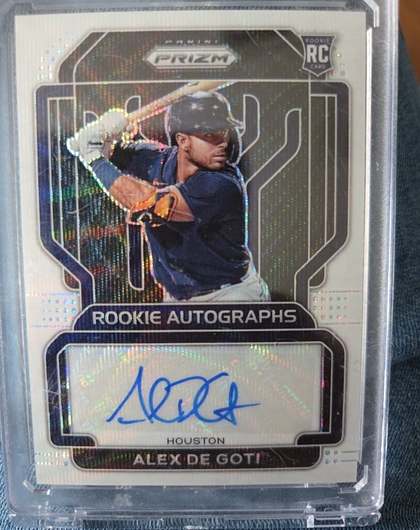 2022 Panini Prizm Rookie Autographs #RA-AG Alex De Goti — front