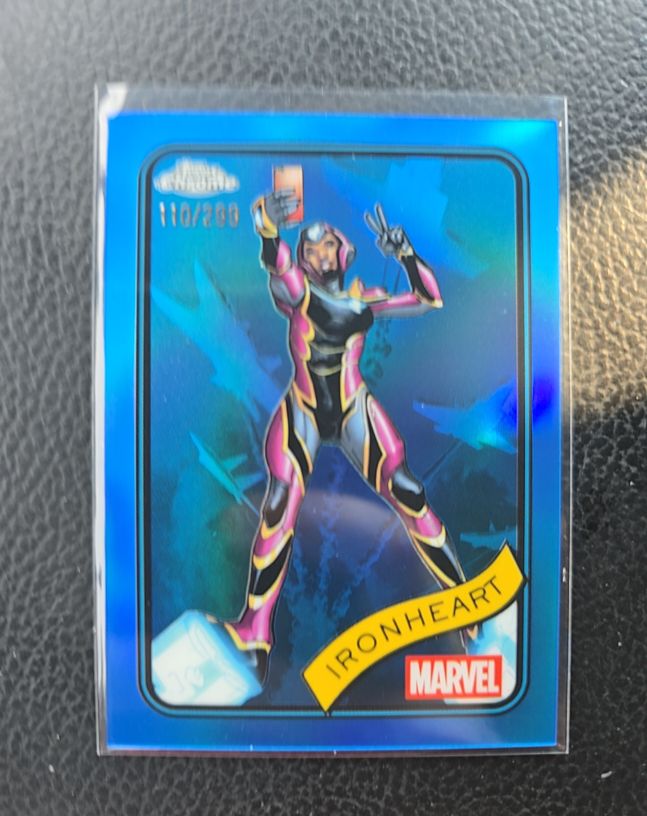 2025 Topps Chrome Marvel #71 Ironheart — front