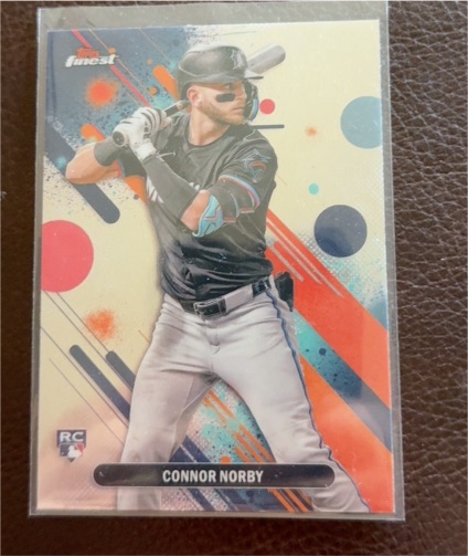 2025 Topps Finest #81 Connor Norby — front