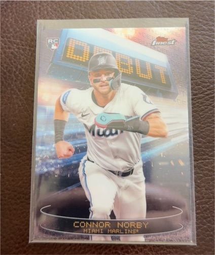 2025 Topps Finest #D-9 Connor Norby — front