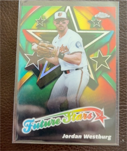 2025 Topps Chrome #FS-20 Jordan Westburg Future Stars — front