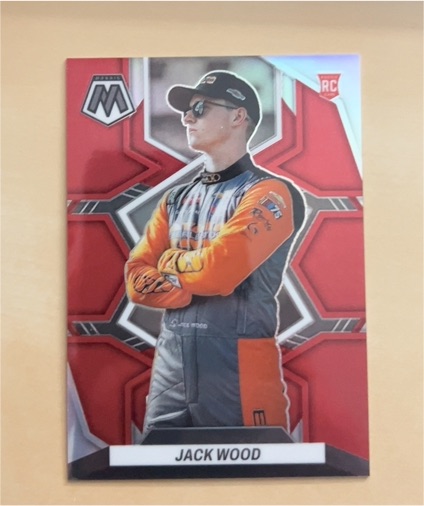 2023 Panini Chronicles Racing Mosaic #9 Jack Wood — front