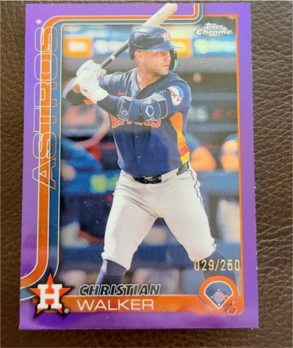 2025 Topps Chrome #279 Christian Walker — front