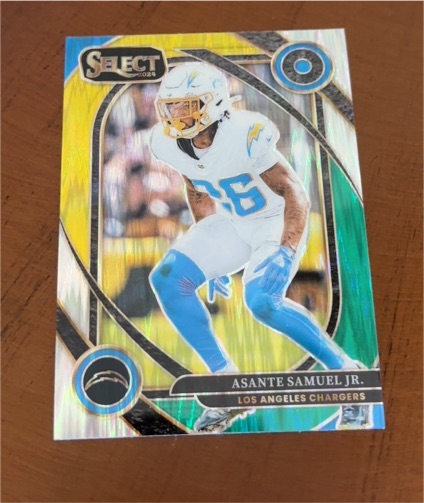 2024 Panini Select #207 Asante Samuel Jr. — front