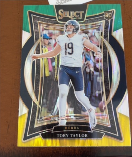 2024 Panini Select Concourse #1 Tory Taylor — front