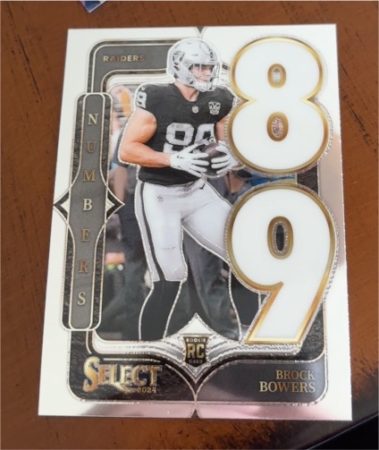 2024 Panini Select #89 Brock Bowers — front
