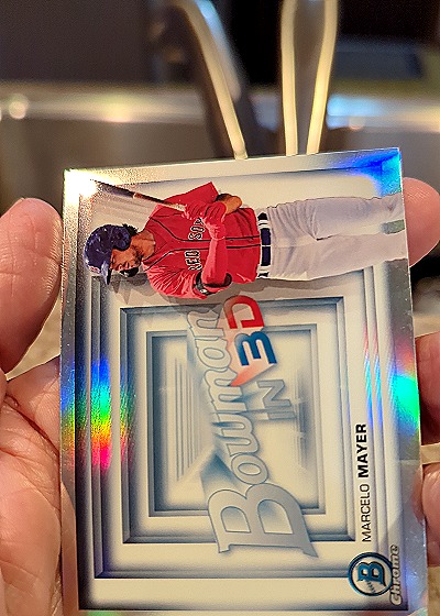 2022 Bowman Chrome #B3D-4 Marcelo Mayer — front