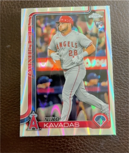 2025 Topps Chrome #20 Niko Kavadas — front