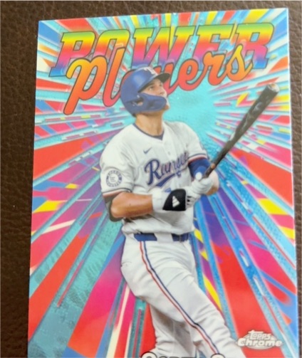 2025 Topps Chrome #PP-8 Corey Seager Power Players — front