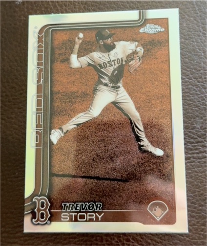 2025 Topps Chrome #232 Trevor Story — front